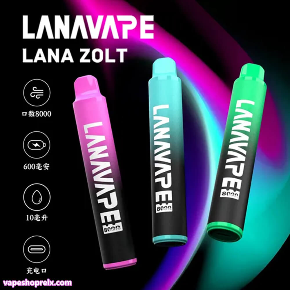 LANA 8000口拋棄式電子煙