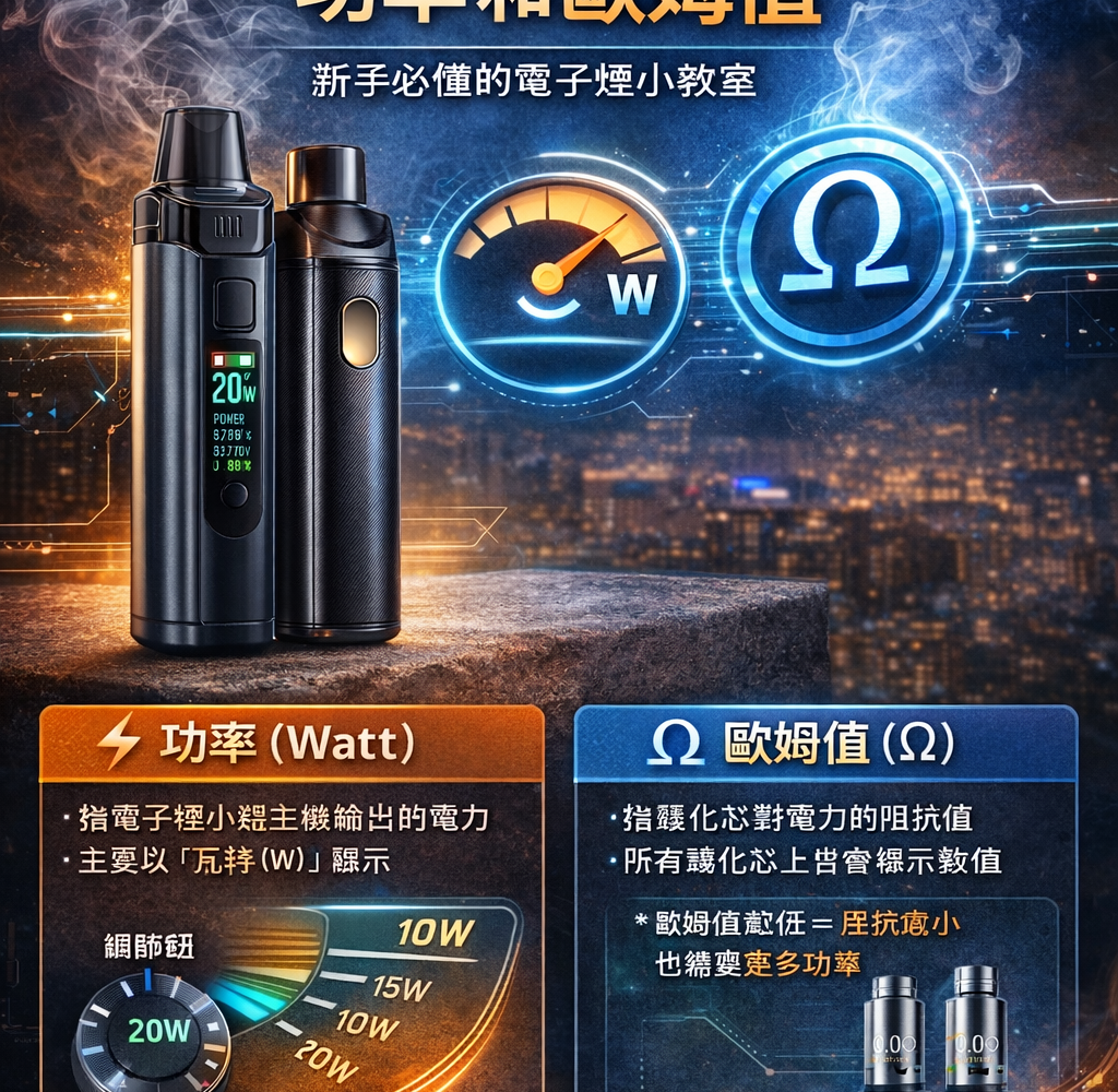 小煙主機功率和歐姆值